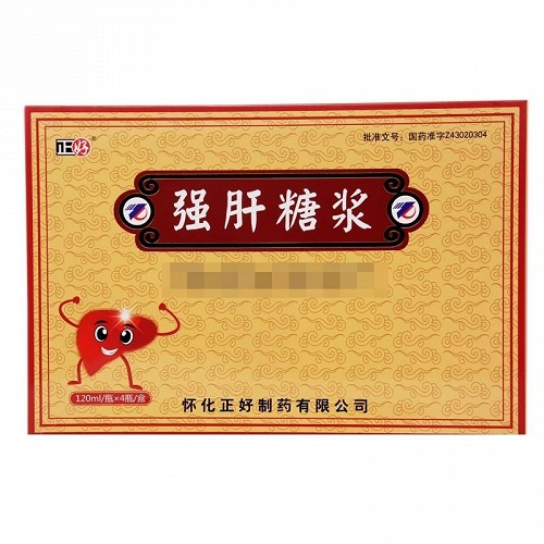 正好 强肝糖浆 120ml*4瓶
