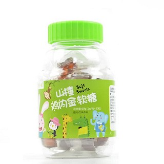 颜小妮 山楂鸡内金软糖 60g(2g*30粒)