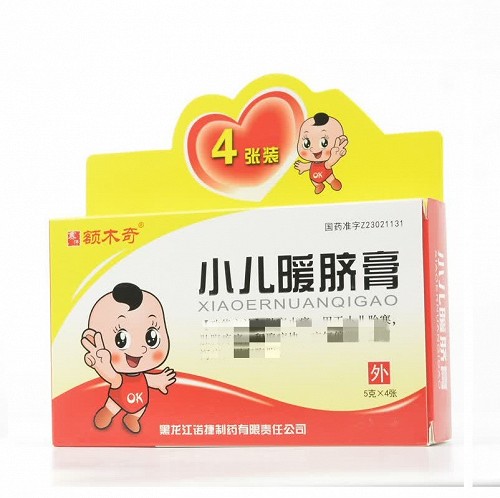 额木奇 小儿暖脐膏 5g*4张