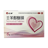 仁和 壬苯醇醚膜 50mg（7cm*5cm）*6张