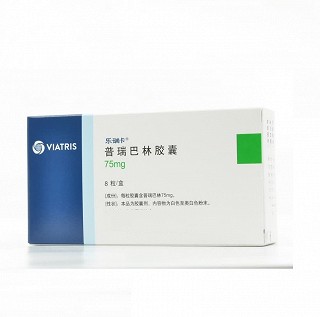 乐瑞卡 普瑞巴林胶囊 75mg*8粒