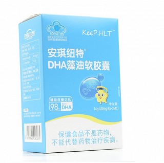 安琪纽特 DHA藻油软胶囊 14g(400mg*35粒)