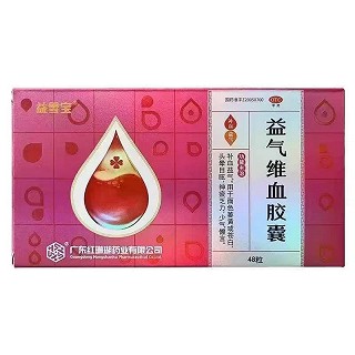 益雪宝 益气维血胶囊 0.45g*12片*4板