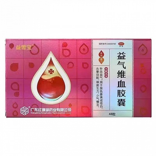 益雪宝 益气维血胶囊 0.45g*12片*4板
