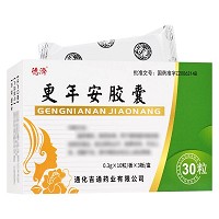 德济 更年安胶囊 0.3g*10粒*3板