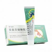 亿帆药业 双氯芬酸钠乳膏 25g