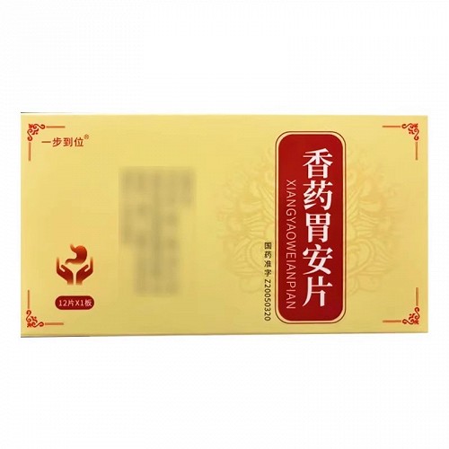 一步到位 香药胃安片 0.3g*12片*1板