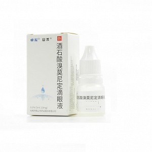 卓能/山禾 酒石酸溴莫尼定滴眼液 5ml/支