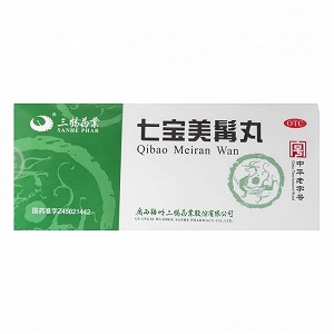 三鹤药業 七宝美髯丸 9g*10丸