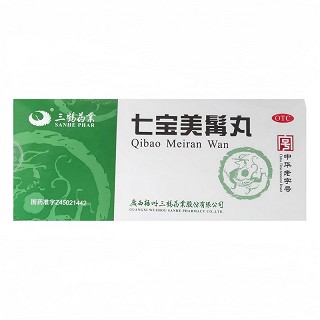 三鹤药業 七宝美髯丸 9g*10丸