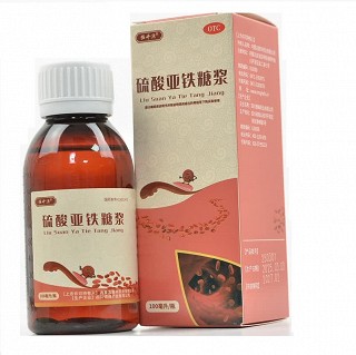 强升源 硫酸亚铁糖浆 100ml/瓶