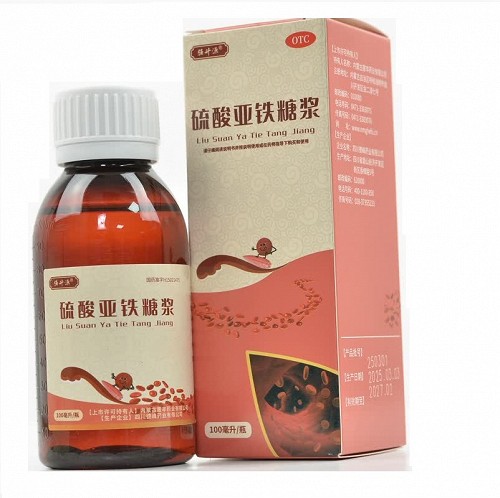 强升源 硫酸亚铁糖浆 100ml/瓶