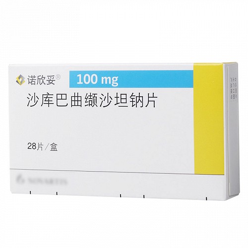 诺欣妥 Q沙库巴曲缬沙坦钠片 100mg*28片