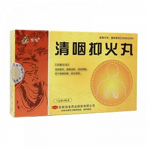 恒惍 清咽抑火丸 7.5g（每45粒重7.5g）/板*4板