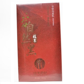 纯美思忆 华依乌发乳（植物调理型） 200g(自然黑)