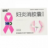 益佰 妇炎消胶囊 0.45g*48粒