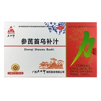 大力神 参芪首乌补汁 15ml*9支