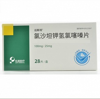 远斯坦 氯沙坦钾氢氯噻嗪片  100mg/25mg*7片*4板