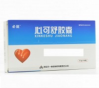 必能 心可舒胶囊 0.3g*12粒*5板