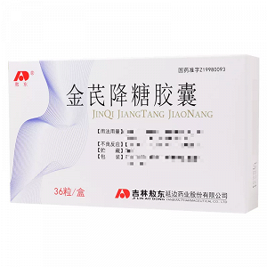 敖东 金芪降糖胶囊  0.4g*12粒*3板