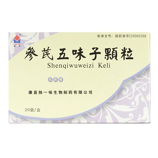 独一味 参芪五味子颗粒 3g*20袋(无蔗糖)