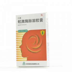 百奥 蚓激酶肠溶胶囊 60万单位*12粒