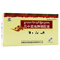 金珠雅砻  Q二十五味珊瑚胶囊 0.5g*12粒