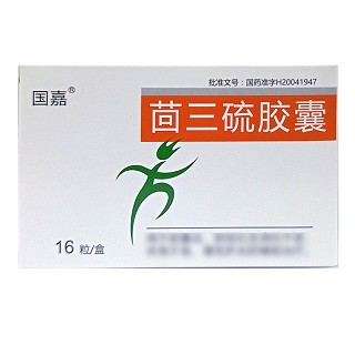国嘉   茴三硫胶囊   25mg*16粒