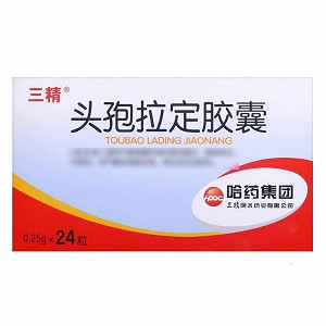 三精 头孢拉定胶囊 0.25g*12粒*2板