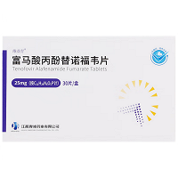 维益青 富马酸丙酚替诺福韦片  25mg*15片*2板