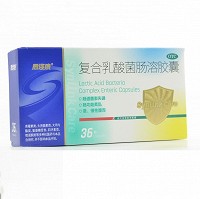 思连康 复合乳酸菌肠溶胶囊  0.33g*36粒