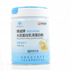 博诚瑞健/博诚牌 大豆蛋白乳清蛋白粉  450g