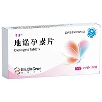 博律 地诺孕素片  2mg*14片*2板