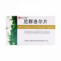 吉贝尔药业 H尼群洛尔片  10mg：20mg*12片*1板