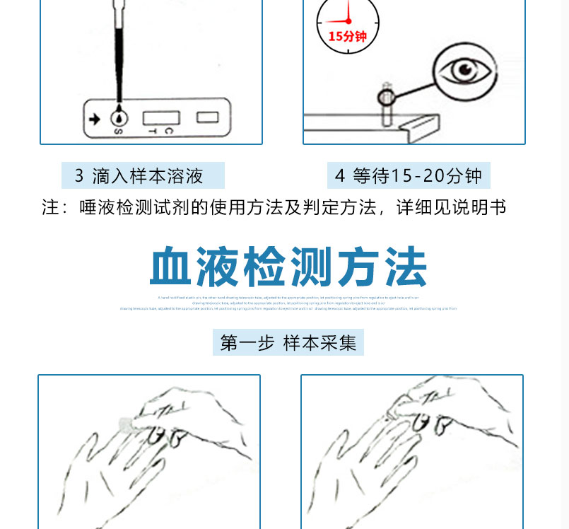 奈费尔提蒂人类免疫缺陷病毒hiv12抗体检测试剂盒胶体金法1人份
