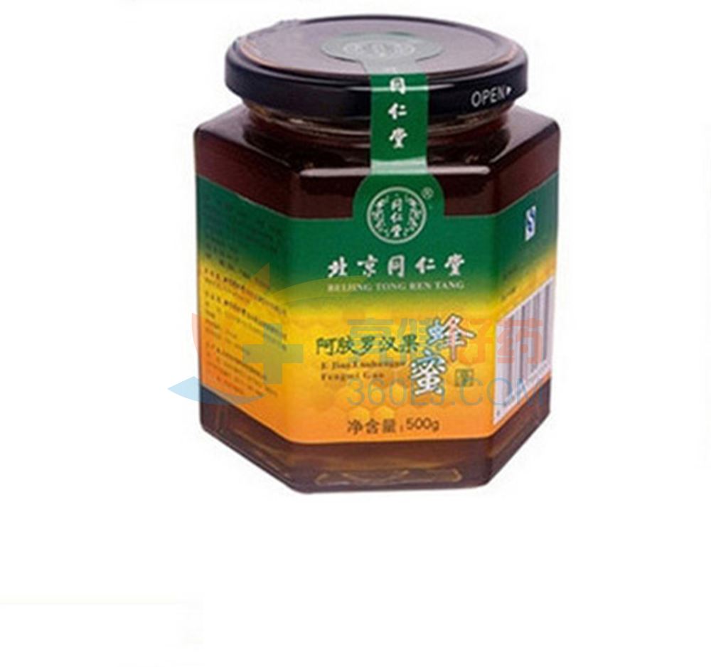 北京同仁堂 阿胶罗汉果蜂蜜膏  500g