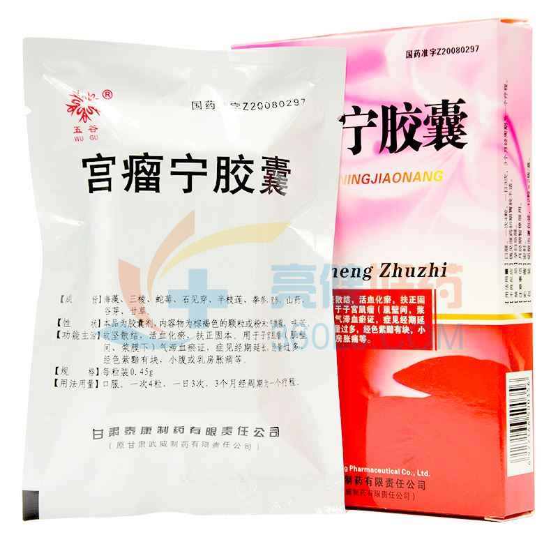 五谷 宫瘤宁胶囊 0 45g*24粒