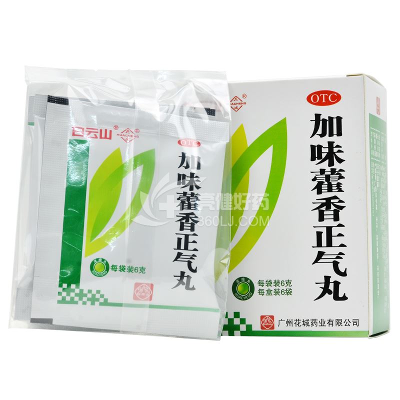 白云山 加味藿香正气丸 6g*6袋