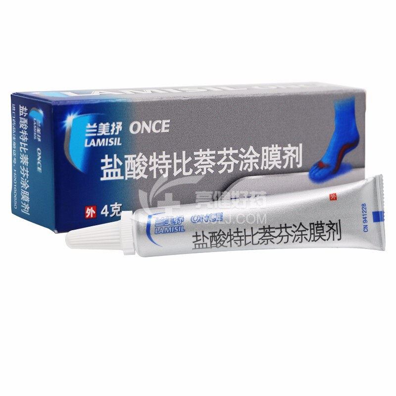 兰美抒 盐酸特比萘芬涂膜剂 4g:40mg*1支