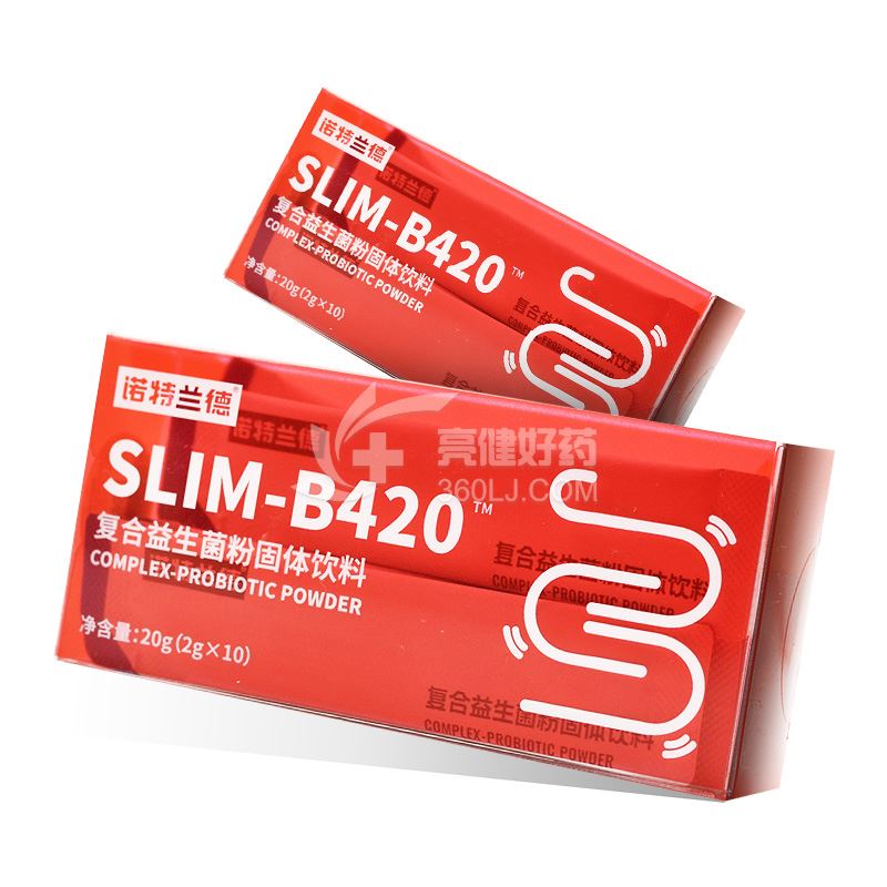 诺特兰德 SLIM-B420复合益生菌粉固体饮料 2g*10袋