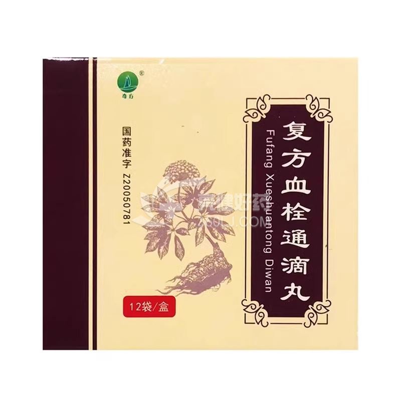 奇方 复方血栓通滴丸 30mg*30丸*12袋