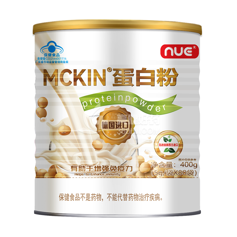 NUE MCKIN蛋白粉  400g(5g*80袋)