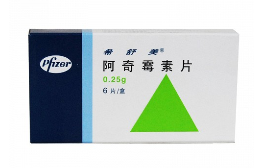 阿奇霉素片(希舒美)用法用量